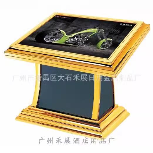 蓝宝石弧身灯箱座地灯箱广告灯箱酒店灯箱商场指引牌广告牌