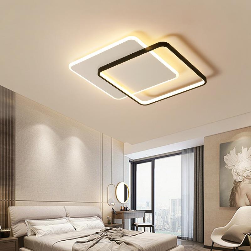现代简约LED吸顶灯卧室灯客厅灯创意书房餐厅阳台灯个性家用灯具