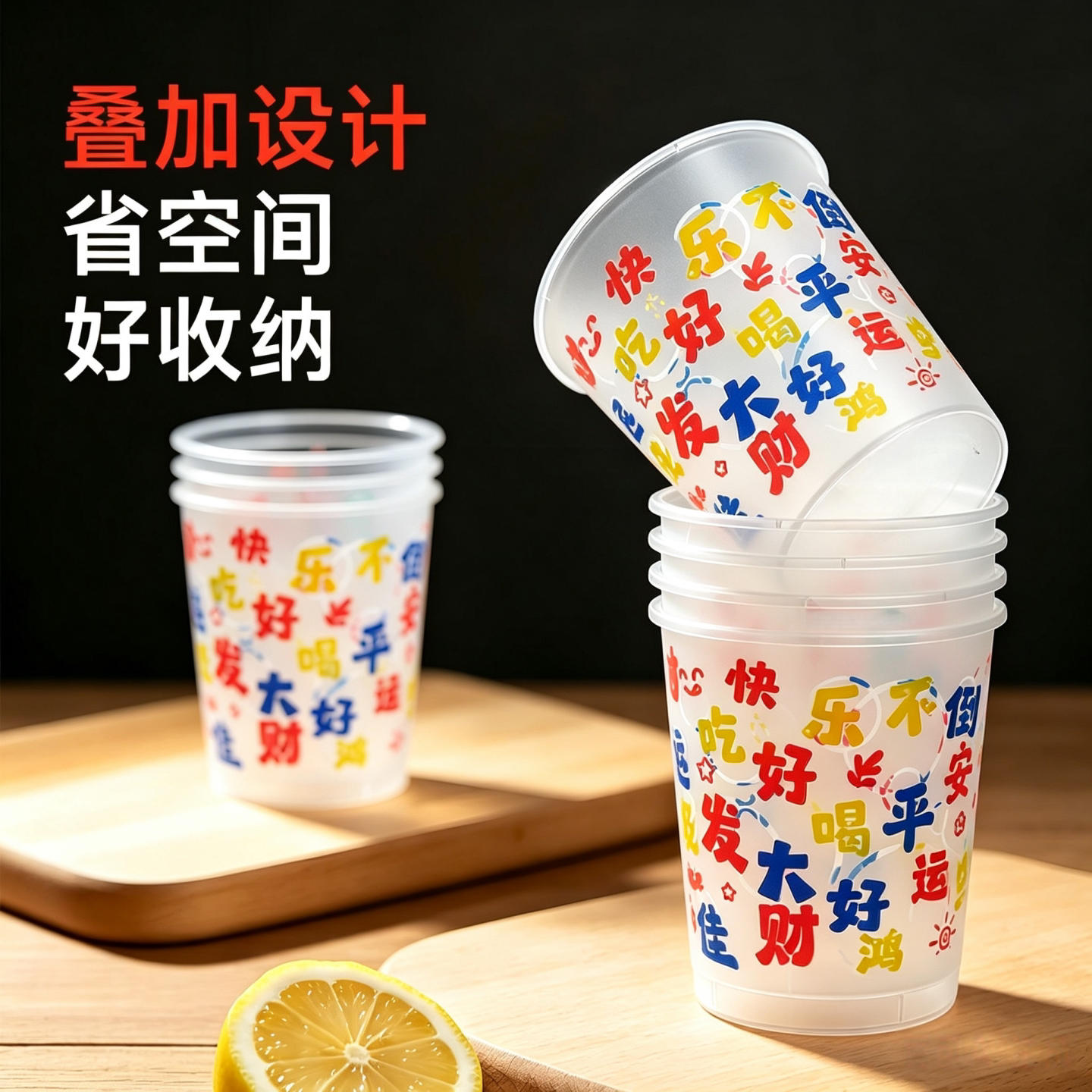 航空杯一次性杯子食品级pp塑杯