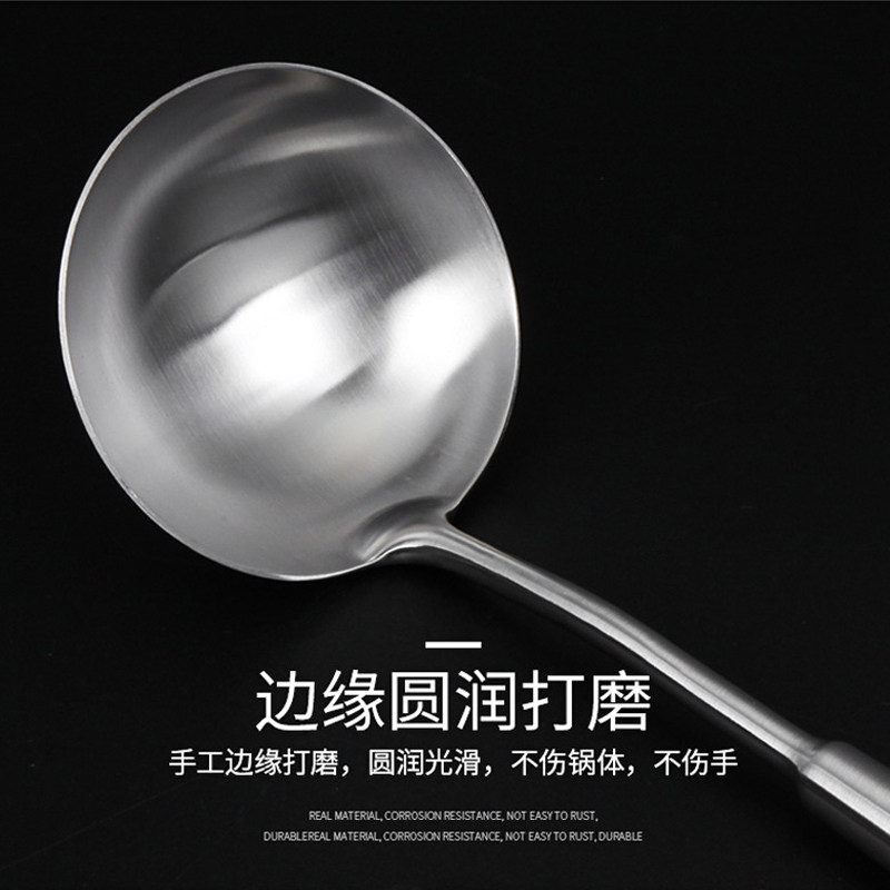 锅铲家用304不锈钢厨具套装全套炒菜铲L子勺子加厚防烫厨房用具