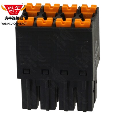 2EDGKNH 5.08 双排 双层 弹簧插拨式PCB接线端子2EDGVHC 2EDGRHC