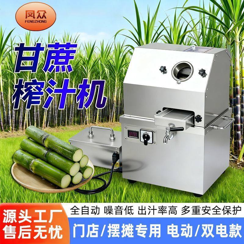 新款压榨机全自动电动甘