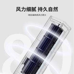 无风叶电扇宠物j降温风扇厨房空调家用桌面充电静音大风力塔