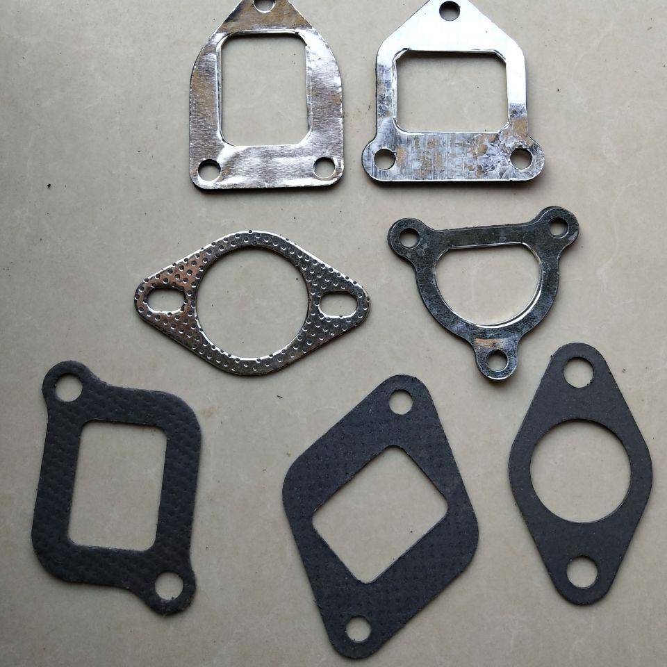 单缸柴油机常柴 莱动 江淮排气管垫消声器烟筒垫进气管垫