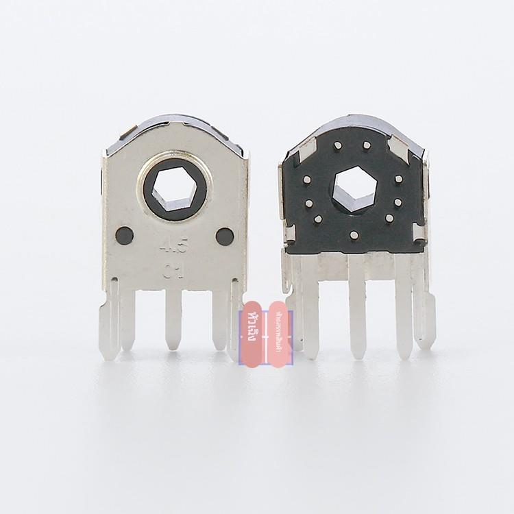 HUANO4.5mm2.8mm鼠标滚轮编码器小型五脚5脚迷你编码器孔径1.74mm