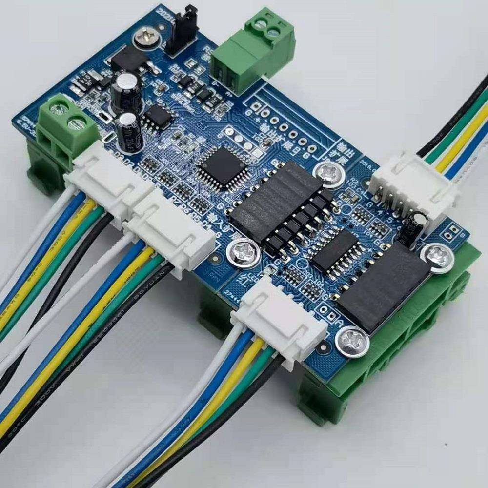 编码器信号采集模块转RS485计数测速方向8路16路开关量输入PY-213