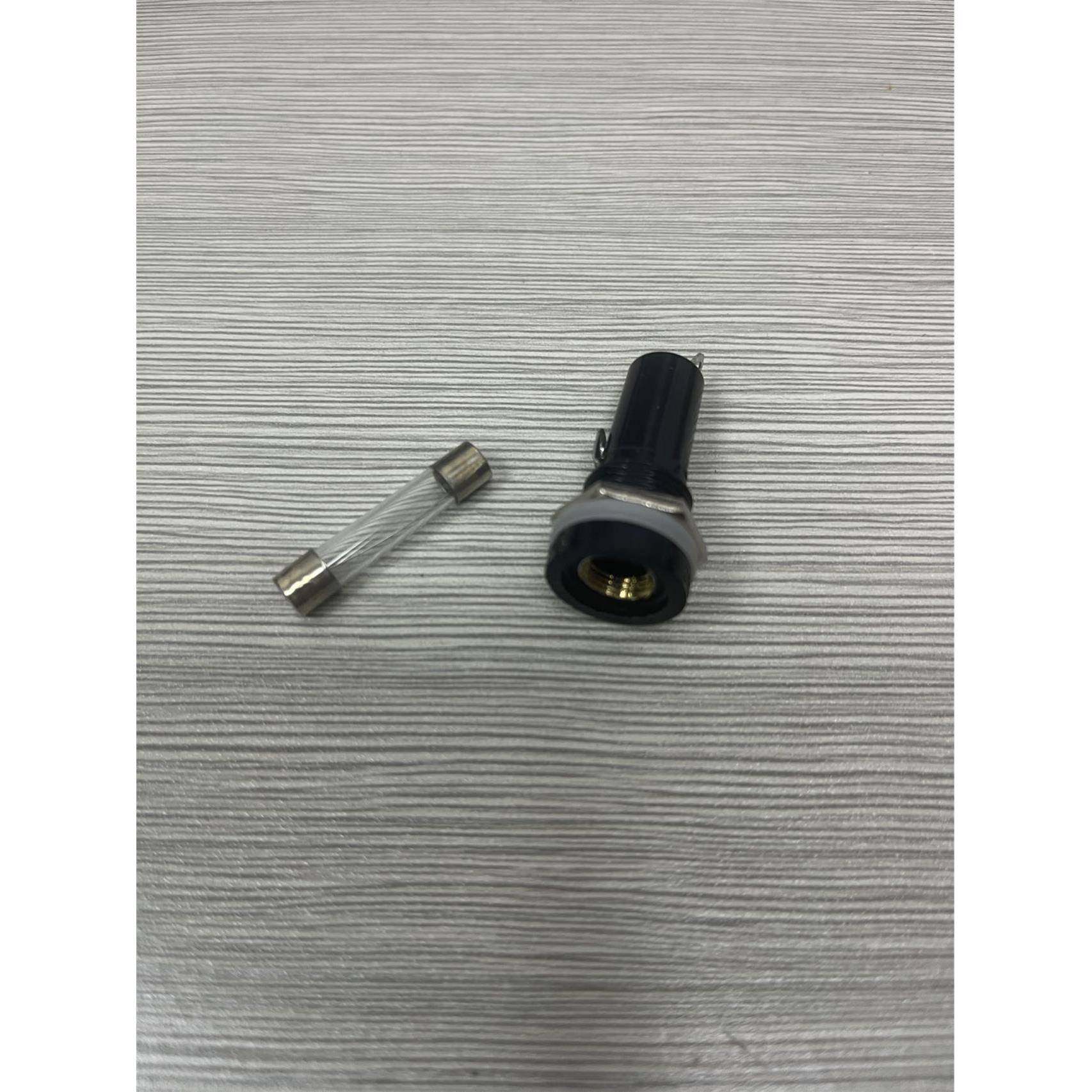 FUSE 底座 6X30MM 保险管座 玻璃管 保险丝座 熔断器 耐高温胶木