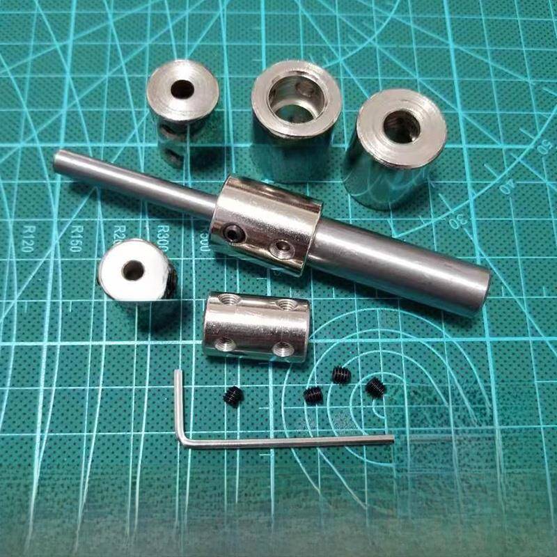 45号钢刚性联轴器3/4/5/6/8/10/12mm电机轴变径加长转接头连接器