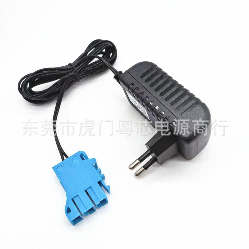 12V1A电池充电器适用于 Peg-Perego 儿童玩具车替换电源 适配器