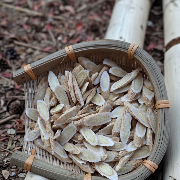 岷县香归黄芪小片无硫干货黄芪中药材正品切片正宗正北芪黄芪片