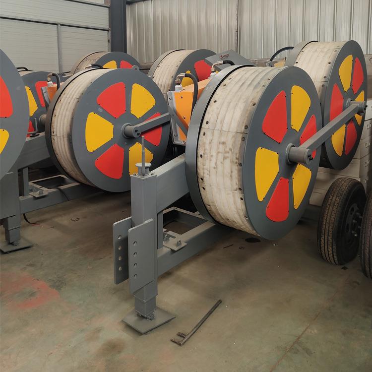 电力输线ZJ-02三吨双轮式张力机 4吨液压张牵机 1.5T磨芯牵张机