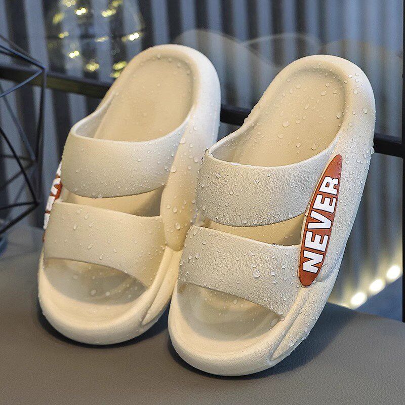 儿童拖鞋男童夏季2025新款男孩家居室内厚底防滑凉拖鞋亲子一字拖