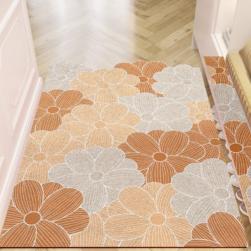 进门地垫入户门脚垫可裁剪丝圈蹭土耐脏防滑门垫家用大门口地毯