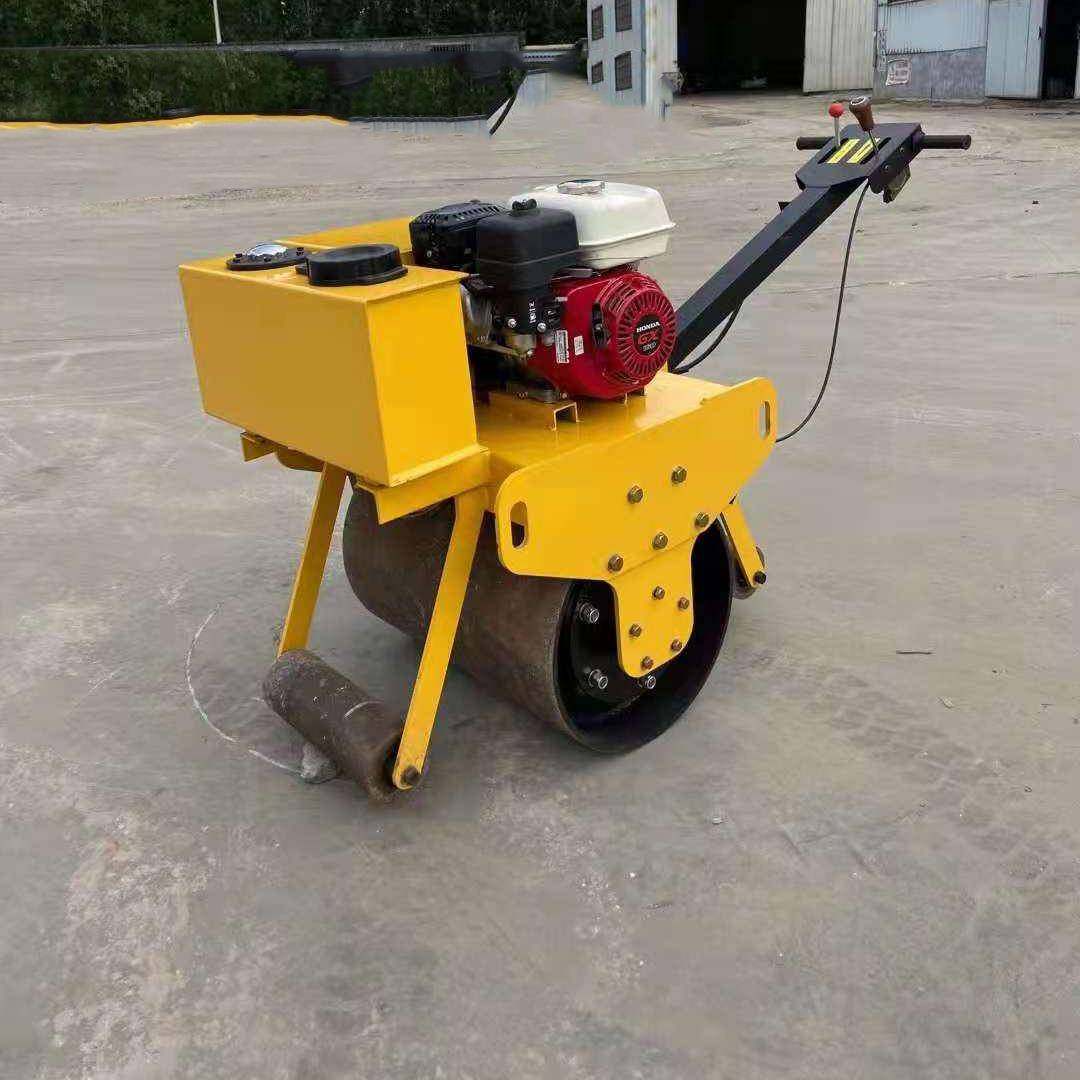泥土碾压600型单轮压路机柴油汽油振动压实机沟槽碾压夯实机,五金/工具,压路机,淘宝优惠券,粉丝福利购,淘宝优惠卷