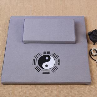 打坐垫禅修垫椰棕折叠冥想静坐垫家用跪拜佛蒲团加厚盘坐垫上垫子
