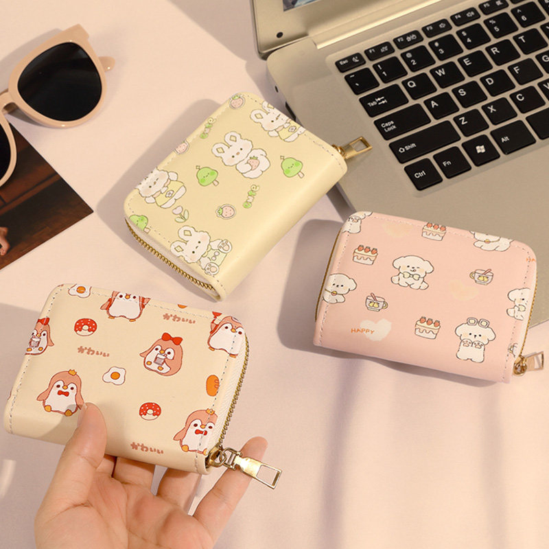 新款拉链卡通卡包迷你多卡位女士风琴卡包卡通PU可爱小企鹅卡包,箱包皮具/热销女包/男包,卡包,淘宝优惠券,粉丝福利购,淘宝优惠卷
