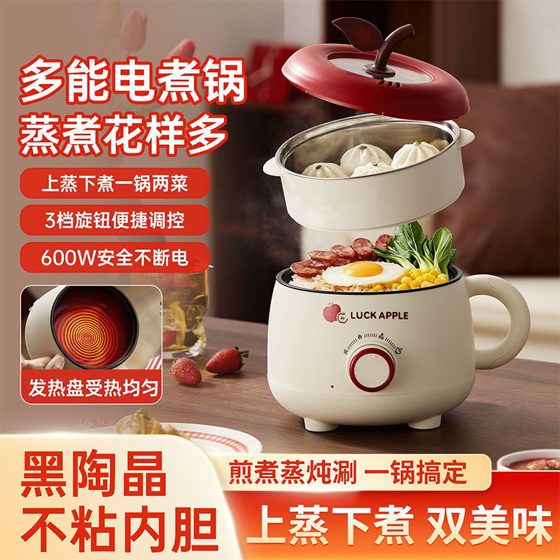 德国电煮锅寝室锅宿舍电热锅出租屋煎鱼蛋煮饭炒火锅多功能烤肉