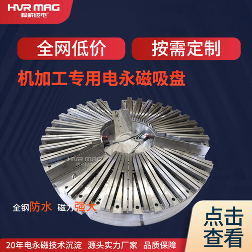 机床电控永磁吸盘固定工装磨床磁力吸盘电磁吸盘电永磁吸盘定制