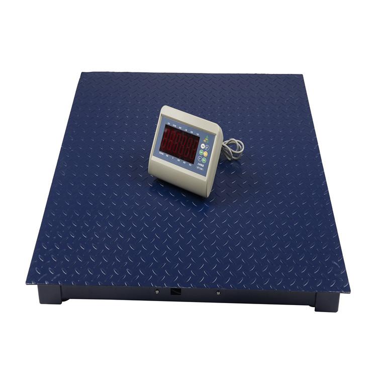 上海耀华地磅1-3吨 磅称0.8*0.8米可连接电脑上传数据XK3190-A27