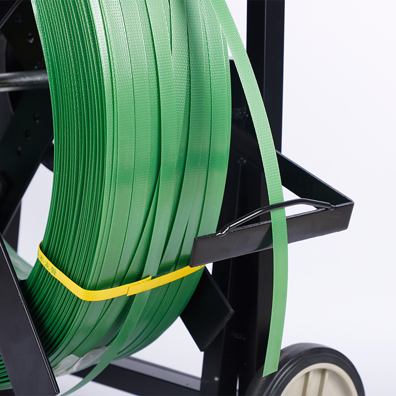 塑钢打包带小推车带盘车圆盘塑钢带打包机盘车PP打包带支架子小车