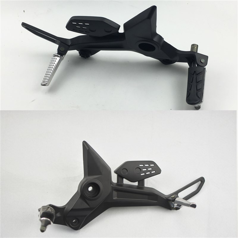 银钢怪兽YG150-23/200-3摩托车原厂配件前后脚蹬左右搁脚踏板总成