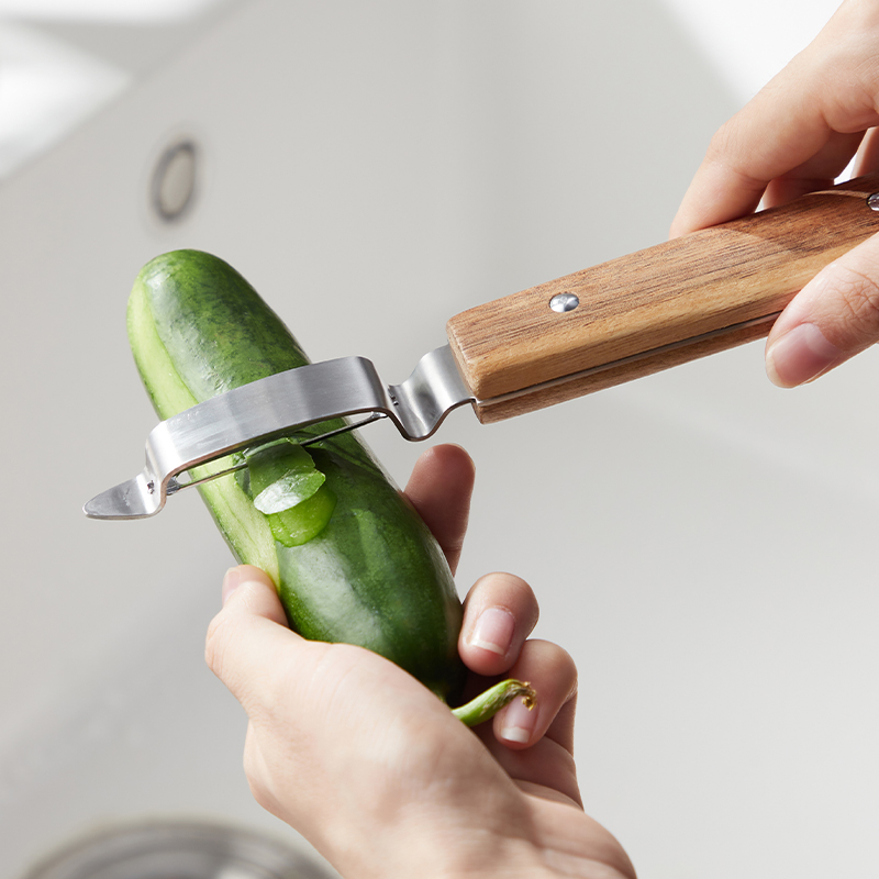 米立风物不锈钢削皮刀土豆去皮神器水果蔬菜瓜刨厨房家用刮皮刀器