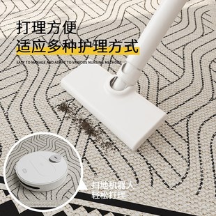 复古轻奢高级地毯客厅中古沙发垫子防水防污耐脏大面积地垫 新款