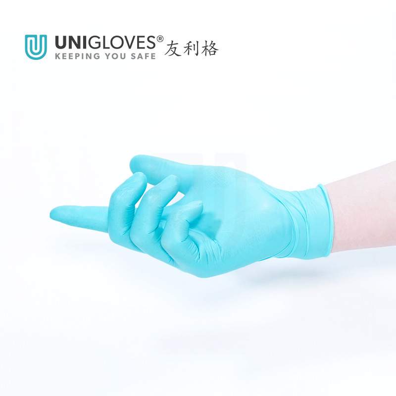 友利格雷诺系列Z092X灭菌加厚款一次性无粉麻面加厚高弹乳胶橡
