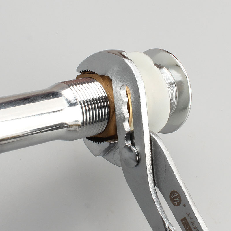 福冈水泵钳10寸管钳子管子钳鲤鱼钳可调式钳多功能水管钳