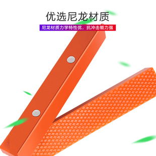 台虎钳尼龙防护条平口钳防护套带磁平口台钳防夹伤垫保护专用配件