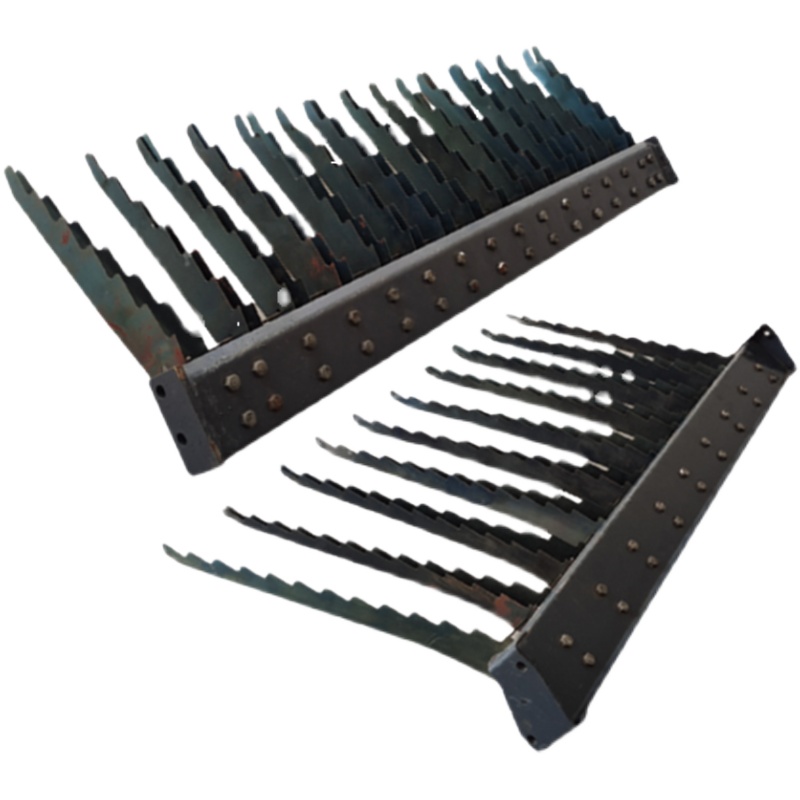 沃得锐龙收割机配件后尾筛总成振动筛尾筛片锯条筛条总成鱼鳞筛