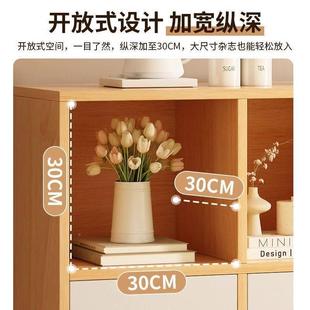 架置书物架家落地客厅矮柜多易层收纳柜GMZ子卧室用储物柜简小型