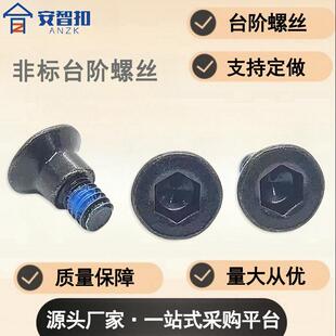 定做非标台阶螺丝梅花台阶螺丝平头台阶螺丝不锈钢非标特殊小螺丝