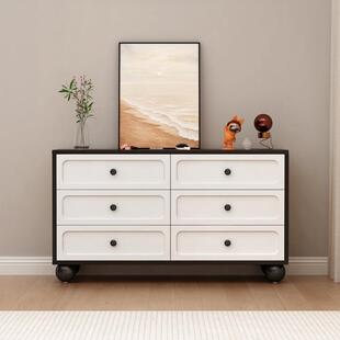 斗柜三四五斗橱客厅储物卧室收纳柜衣柜简约现代化妆台一体抽屉柜