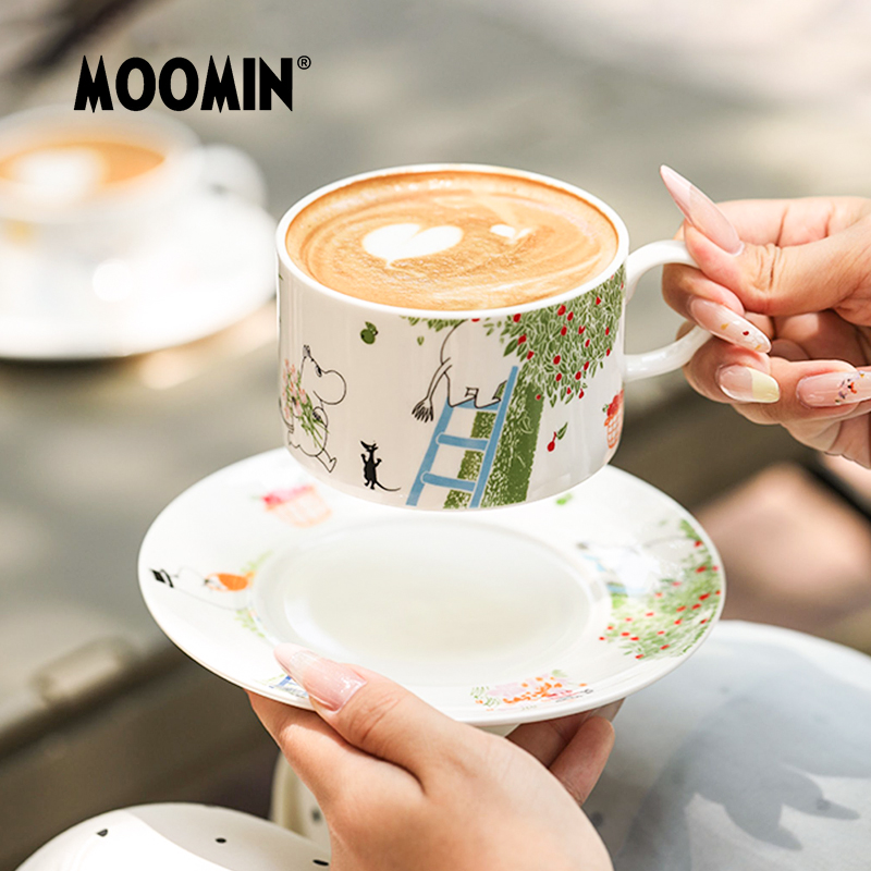 moomin姆明咖啡杯套装节日礼物
