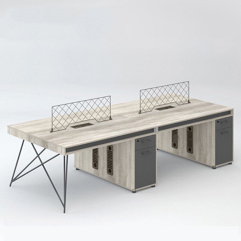 4人位电脑桌椅组合/职员办公桌屏风卡座卡位办公室桌子员工位