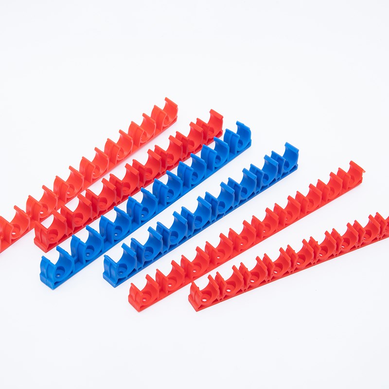 PPR20线管排卡16电s线管连排u型管卡电工水管固定器卡扣排塑料座