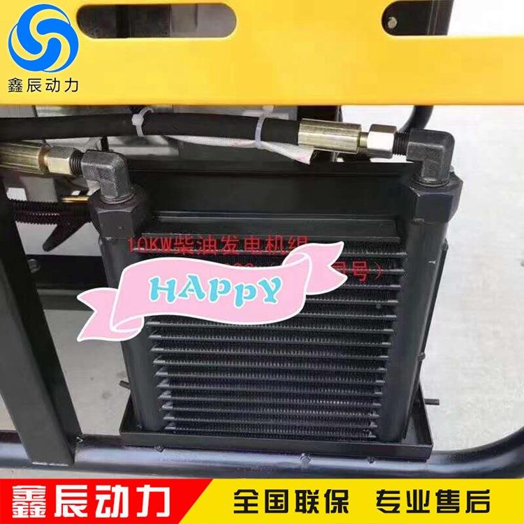 潍坊汽油柴油机组00KW发电机风冷发电机家用便小型10kw携发电机1