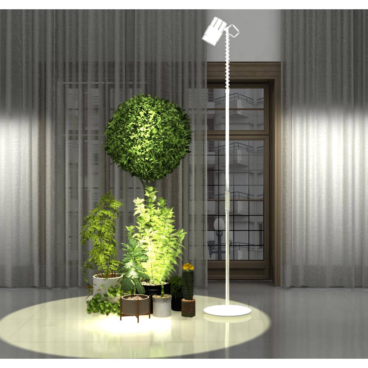 全高度物伸缩多聚光波段VLE仿阳光光谱室内家用定时植补光鱼缸水