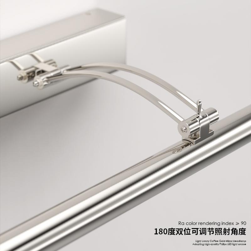 镜前led灯卫生间生锈镜柜专用洗间8003手浴室柜洗漱不台可调节镜