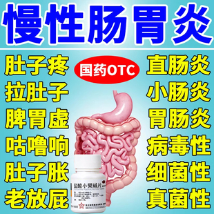 治疗肠胃炎的药慢性肠胃炎调理胃炎吃什么药肠胃用药盐酸小檗碱片