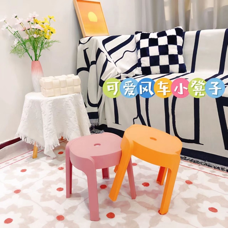 塑料凳子家用加厚矮凳板凳可叠放圆凳经济型餐桌凳洗澡凳儿童椅子,住宅家具,其它凳子,淘宝优惠券,粉丝福利购,淘宝优惠卷
