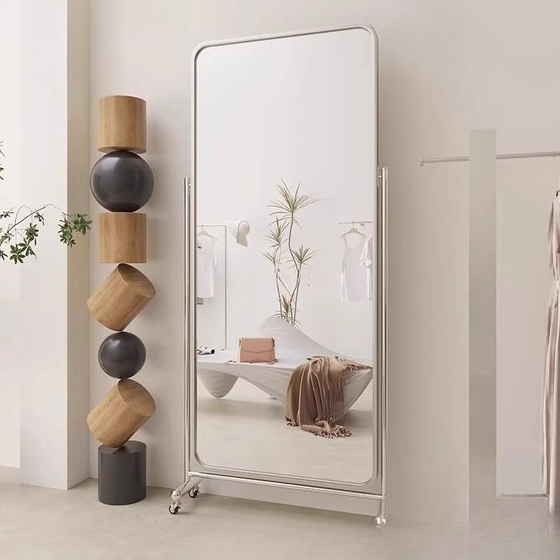 服装店可移动全身镜家用落地跳舞全身镜显瘦网红拍照大镜子舞蹈镜