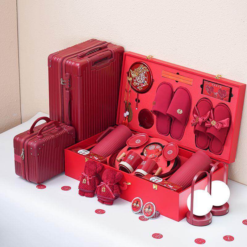 女方陪嫁套装结婚用品大全物品箱嫁妆婚庆婚礼聚宝盆全套花束,鲜花速递/花卉仿真/绿植园艺,割草机/草坪机,淘宝优惠券,粉丝福利购,淘宝优惠卷