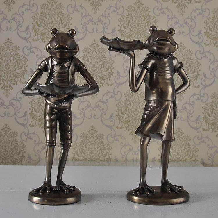 树脂工艺品青蛙托盘收纳摆件欧美风格电视柜玄关样版房茶几装饰品,鲜花速递/花卉仿真/绿植园艺,割草机/草坪机,淘宝优惠券,粉丝福利购,淘宝优惠卷