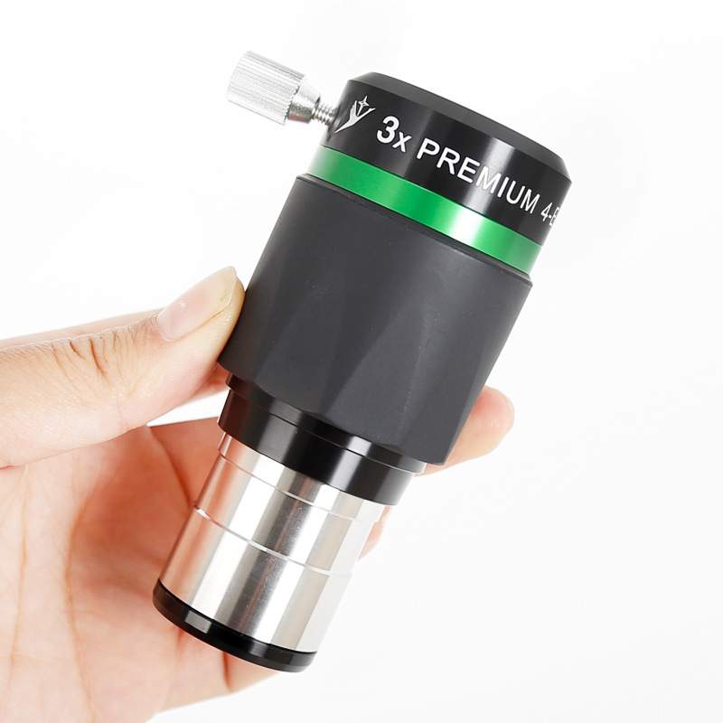 彩虹系列复消增倍镜2X 3X 4x 5X巴洛天文望远镜配件1.25寸31.7mm