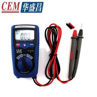 CEM华盛昌DT 表 118万用表数字袖 珍型高精度家用自动数显式