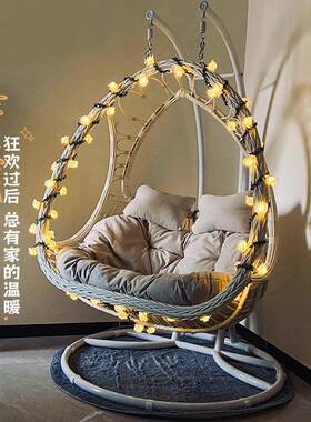 YBY-XY01阳吊篮用秋千椅摇篮藤椅沙发椅家具躺椅室内秋千吊家椅卧室台少女