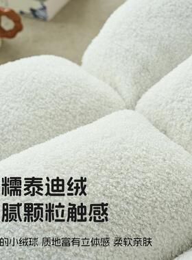 卷折叠懒人沙发榻榻EYQ云米台靠背飘窗躺椅网客厅卧室阳地板红沙