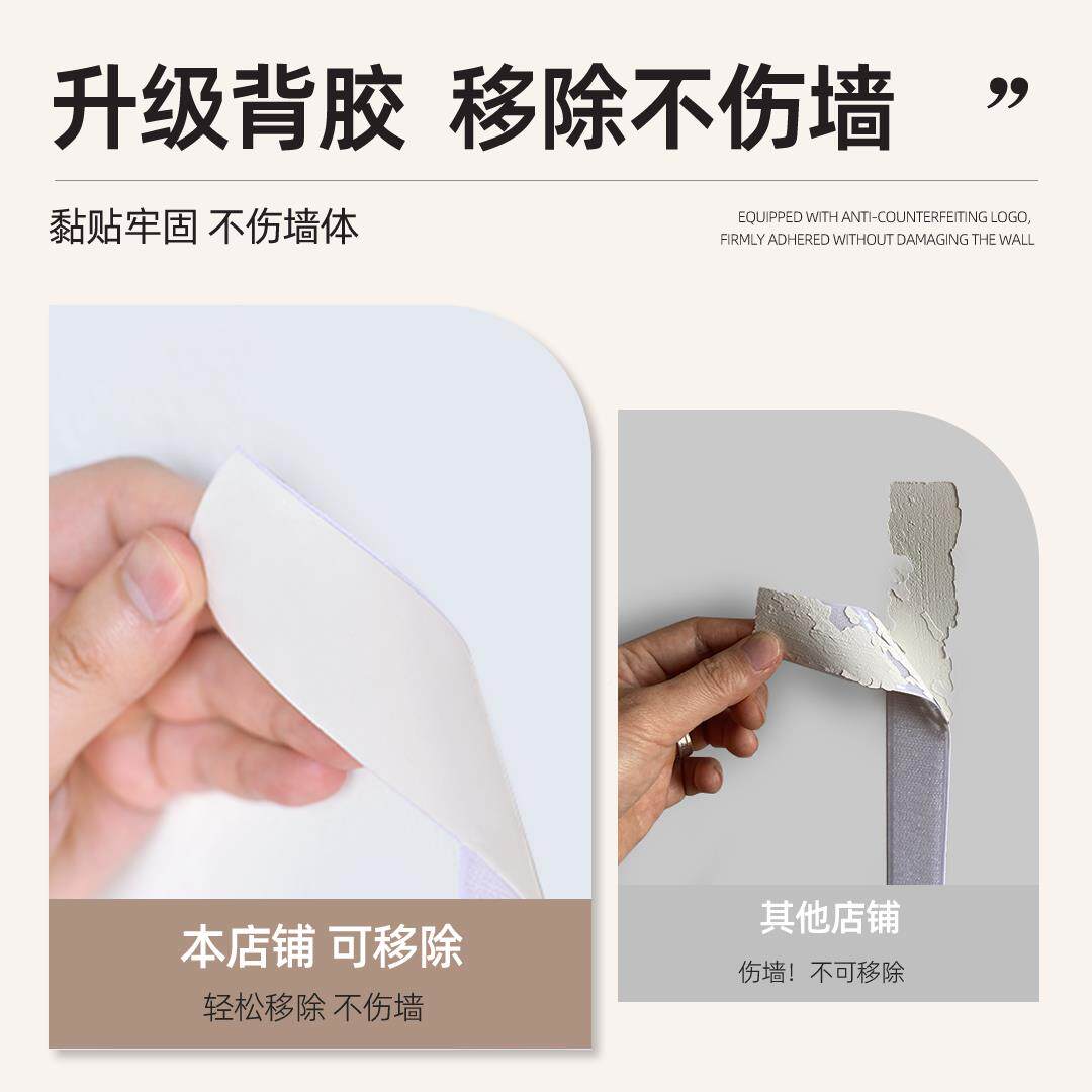 毛装毡板卧室照片墙组合相框毛毡墙贴展示背景板墙饰墙创意面184